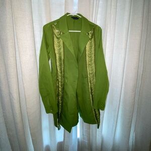 Green Women's blazer dress